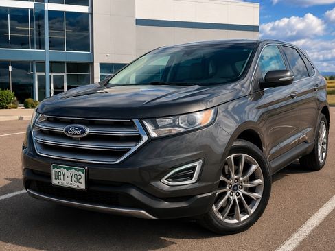 Used 2017 Ford Edge Titanium w/ Equipment Group 302A AWD/4WD image 1