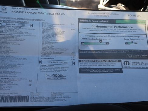 Used 2024 RAM 3500 Laramie w/ Night Edition image 4