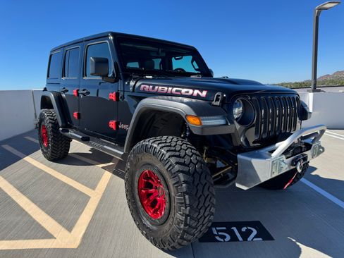 Used 2023 Jeep Wrangler Unlimited Rubicon w/ LED Lighting Group image 1