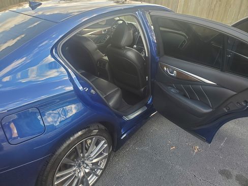 Used 2016 INFINITI Q50 Red Sport 400 image 12