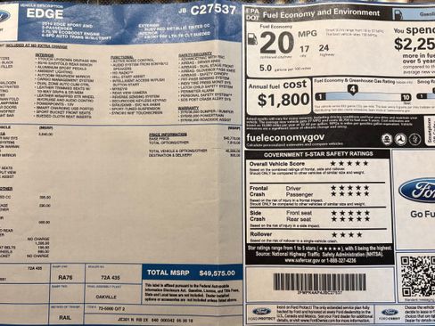 Used 2018 Ford Edge Sport image 12