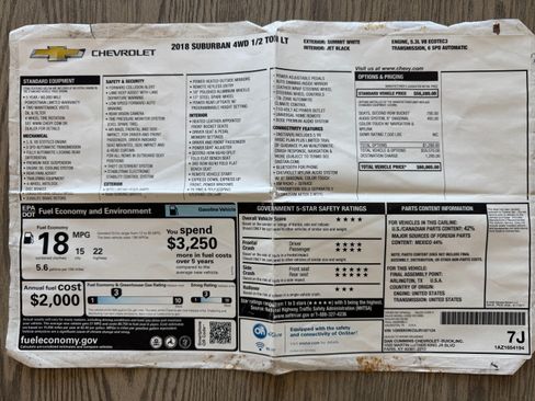 Used 2018 Chevrolet Suburban LT image 21