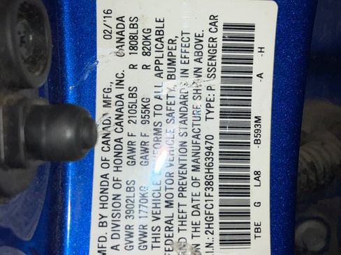 Used 2016 Honda Civic EX-T image 25