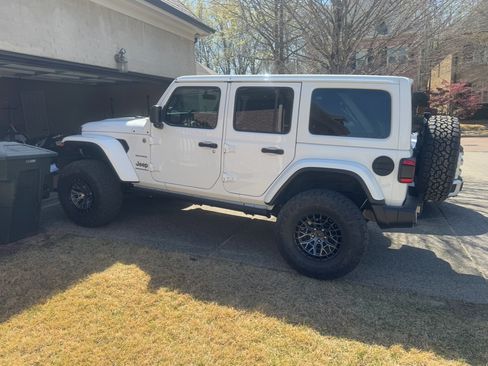 Used 2023 Jeep Wrangler Unlimited Sahara w/ LED Lighting Group image 1