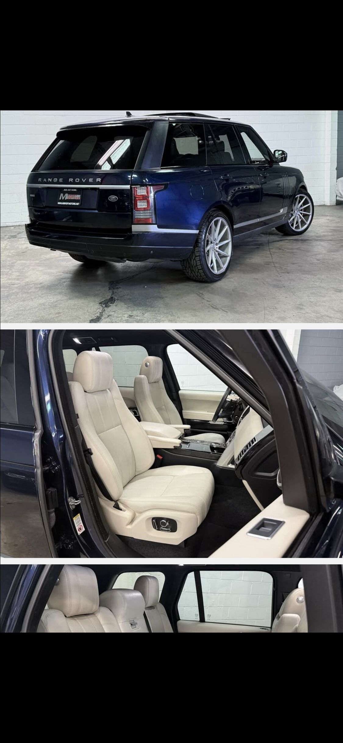 Used 2016 Land Rover Range Rover HSE AWD/4WD image 2