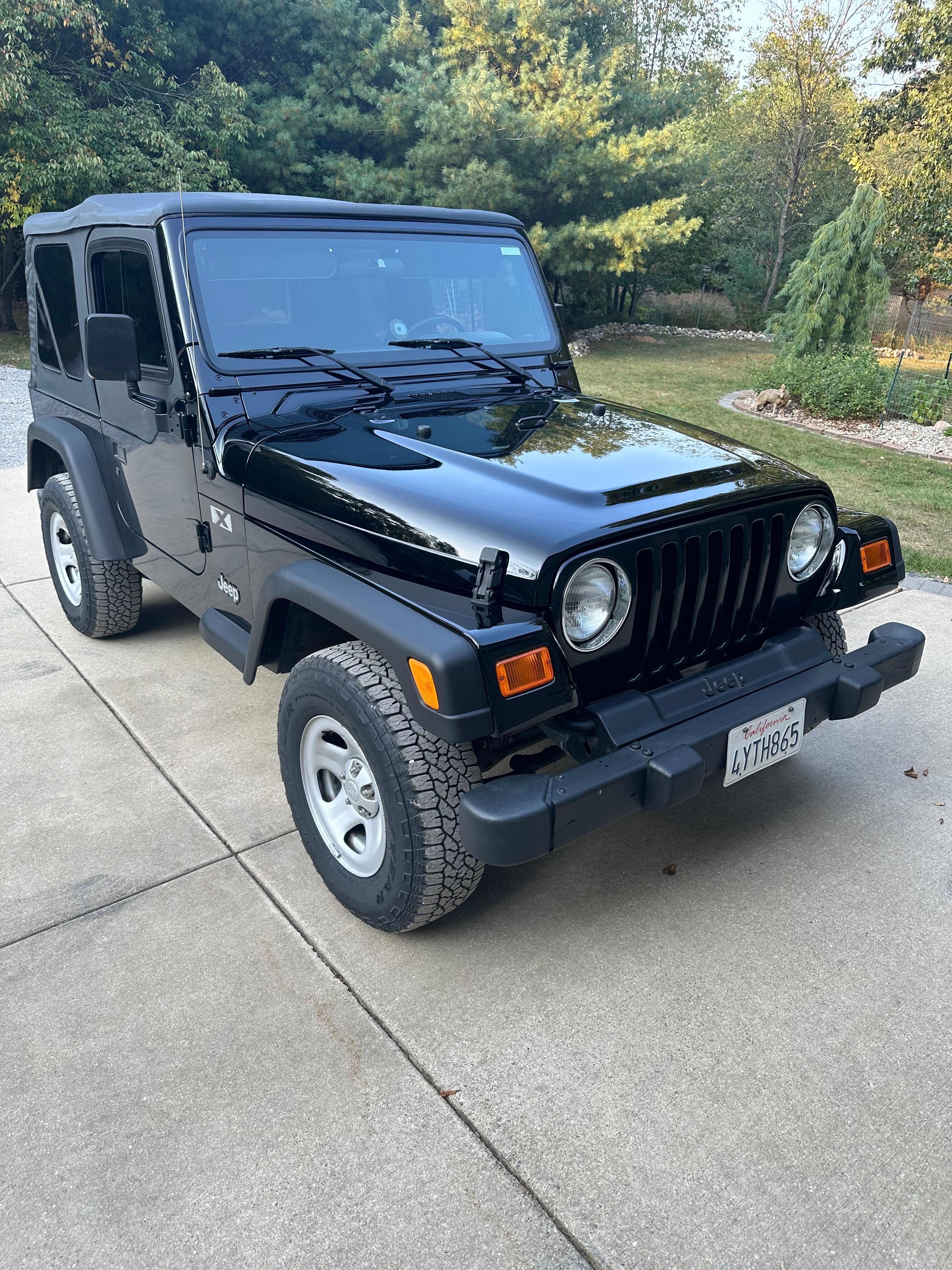Used 2002 Jeep Wrangler X AWD/4WD image 1