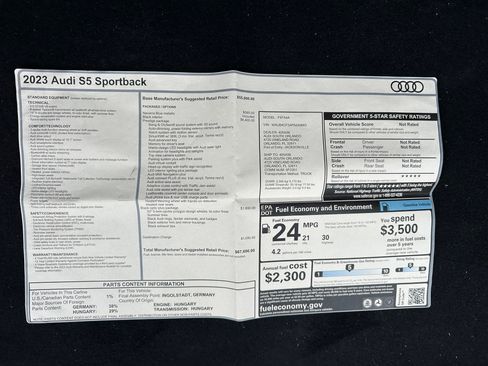 Used 2023 Audi S5 Prestige image 10