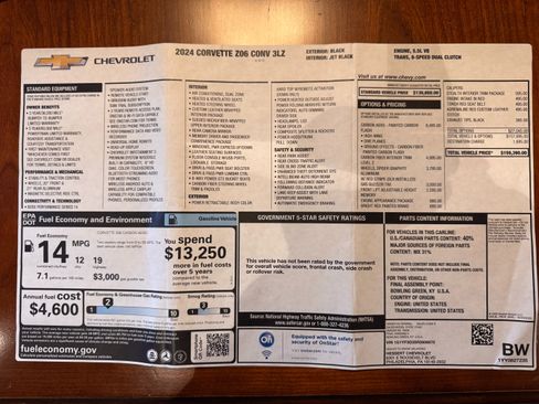 Used 2024 Chevrolet Corvette Z06 image 31