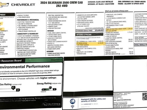 Used 2024 Chevrolet Silverado 2500 ZR2 w/ ZR2 Bison Edition AWD/4WD image 7
