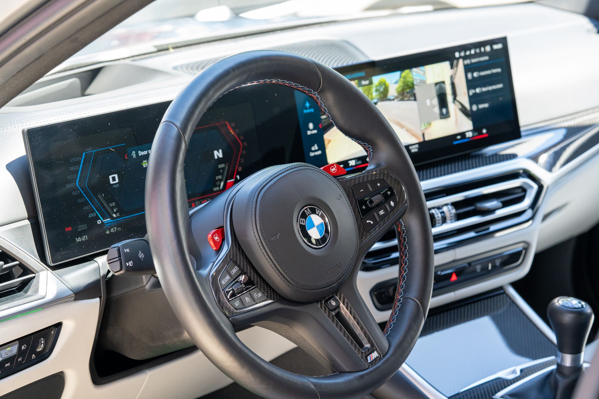 Used 2023 BMW M3 w/ M Carbon Exterior Package RWD image 9
