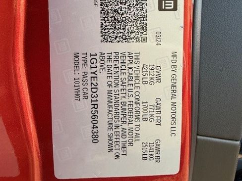 Used 2024 Chevrolet Corvette Z06 w/ Stealth Interior Trim Package image 11