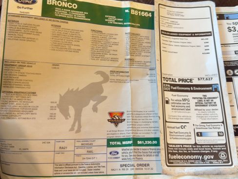 Used 2022 Ford Bronco Wildtrak image 15