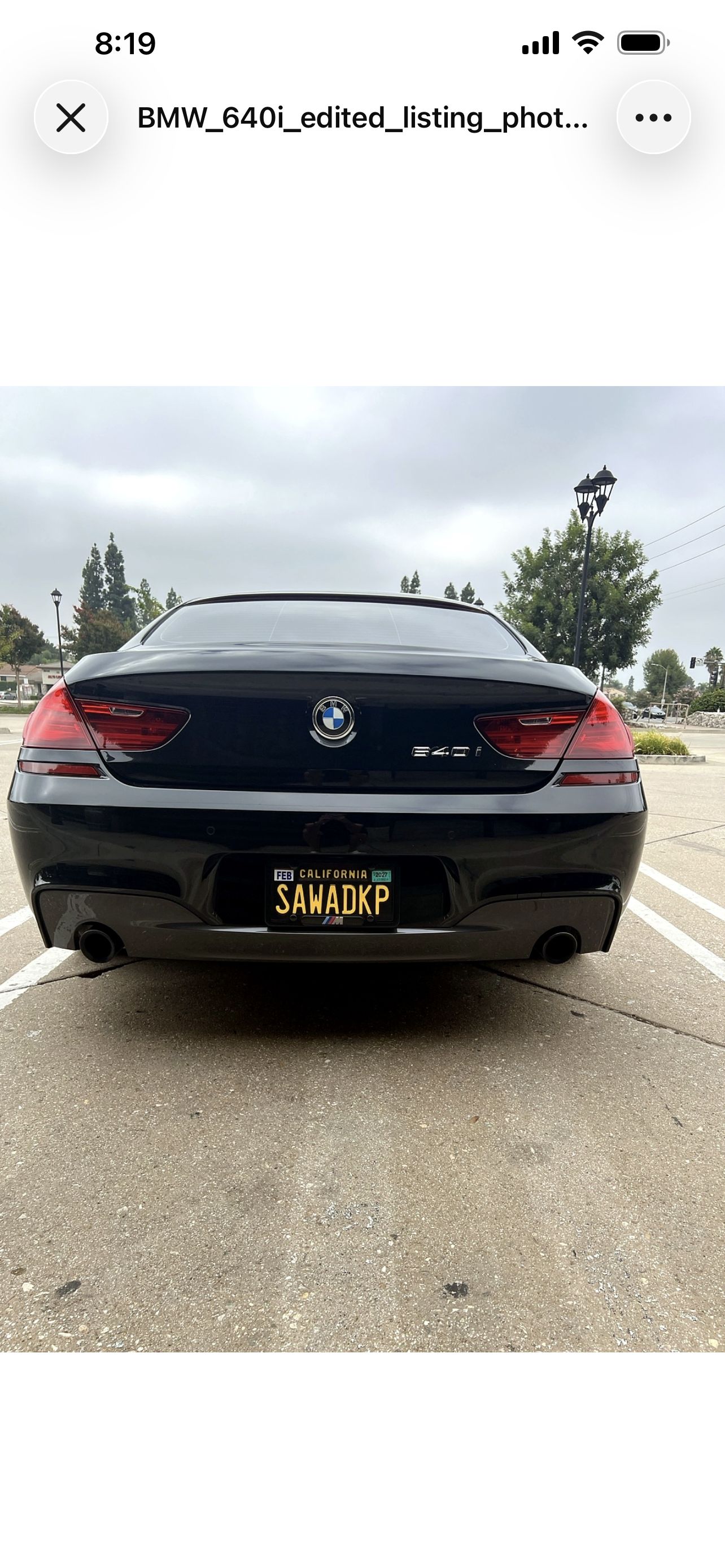 Used 2017 BMW 640i Gran Coupe RWD image 9