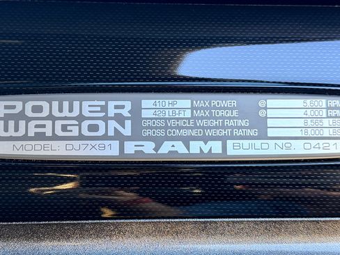 Used 2021 RAM 2500 Power Wagon w/ 75th Anniversary Edition image 16