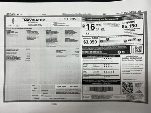 Used 2013 Lincoln Navigator 2WD w/ HD Trailer Tow Pkg image 9