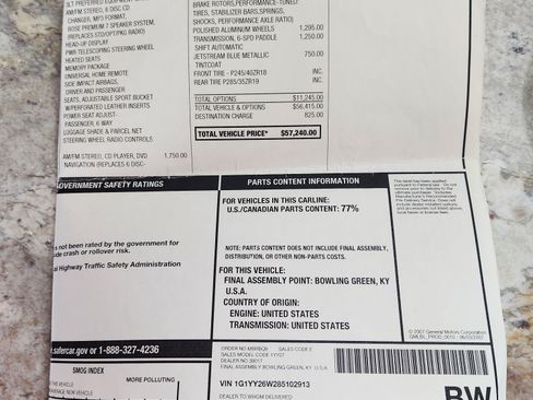 Used 2008 Chevrolet Corvette Coupe w/ Preferred Equipment Group image 12