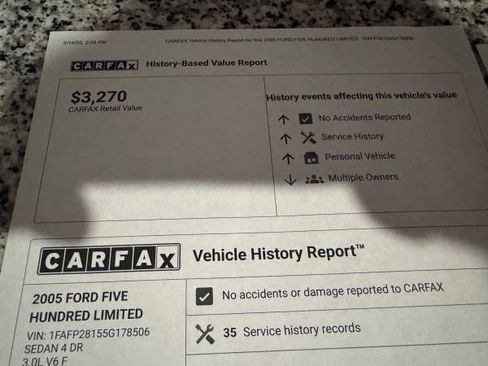 Used 2005 Ford Five Hundred Limited image 8