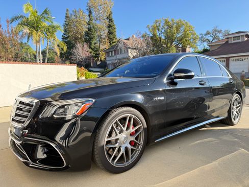 Used 2020 Mercedes-Benz S 63 AMG 4MATIC Sedan image 1