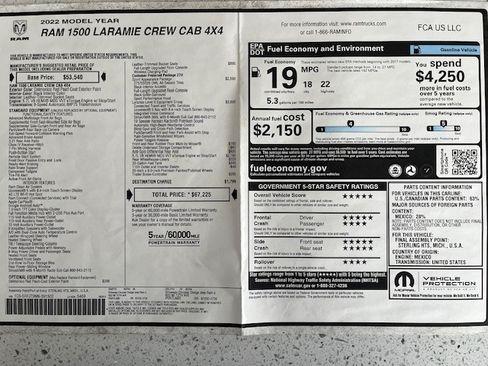 Used 2022 RAM 1500 Laramie image 2