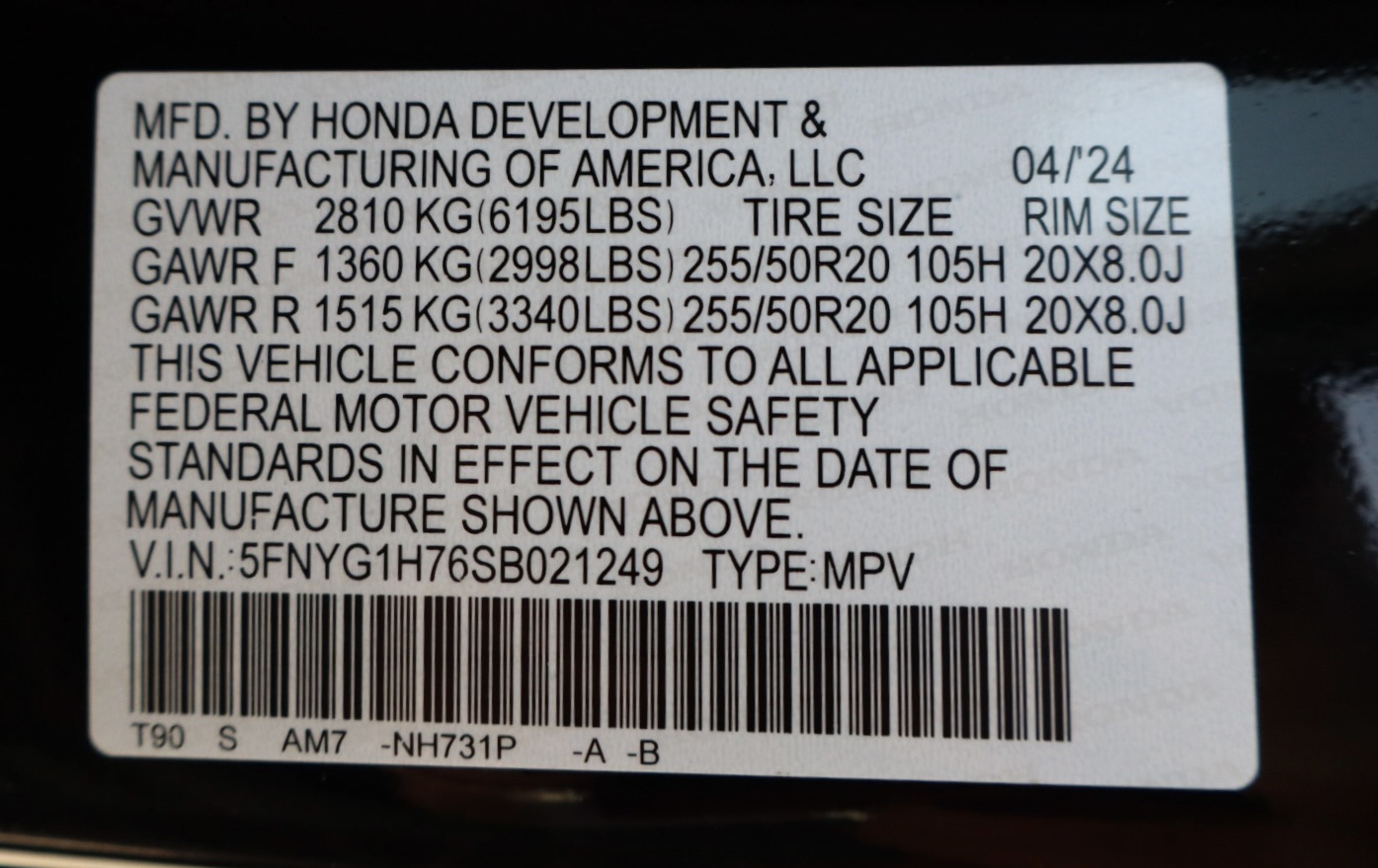 Used 2025 Honda Pilot Touring image 30