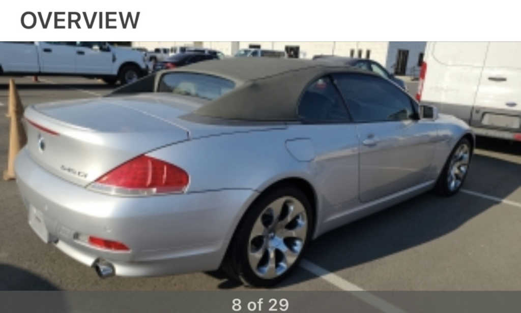 Used 2005 BMW 645Ci Convertible RWD image 9