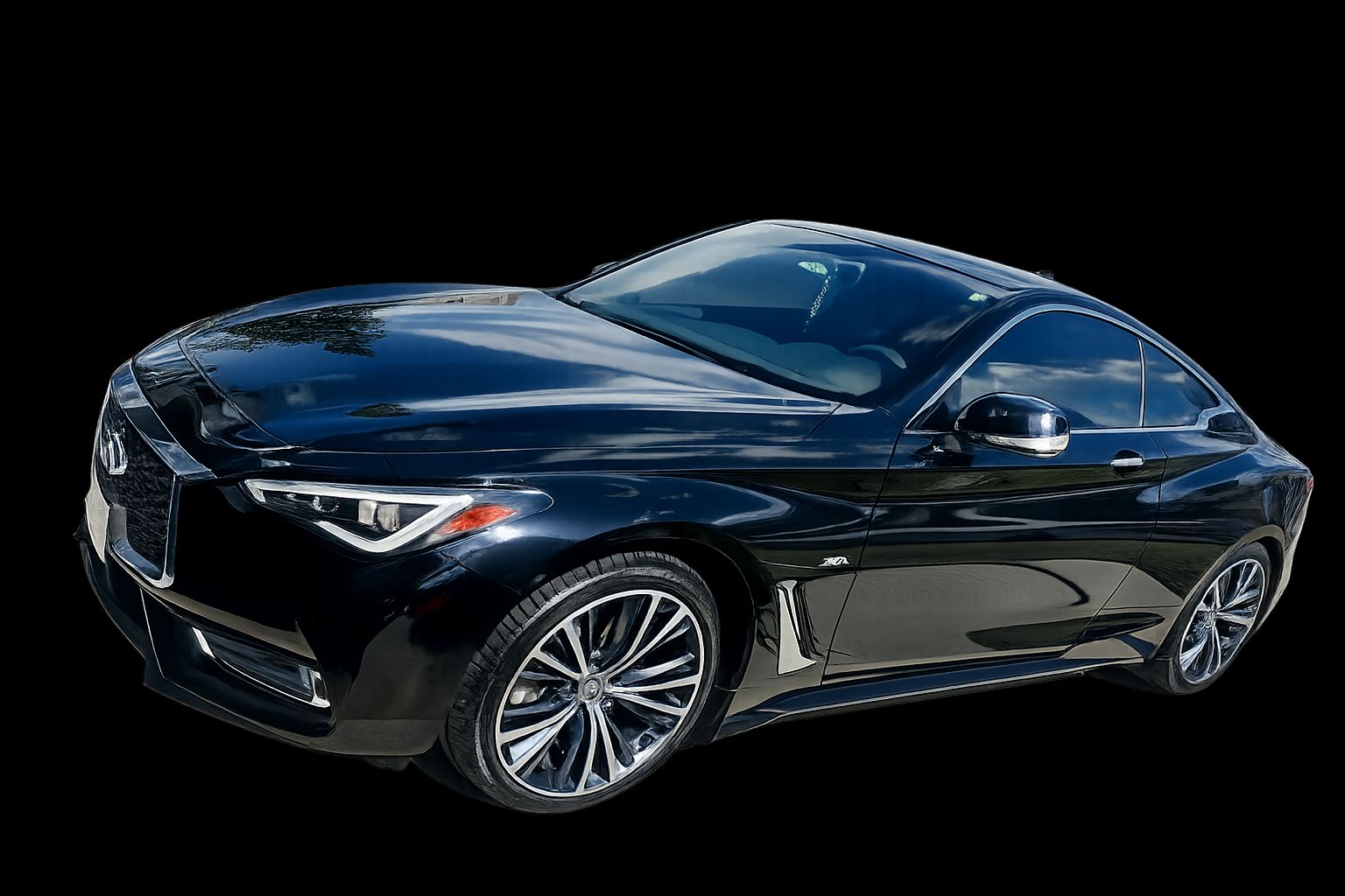 Used 2017 INFINITI Q60 2.0t RWD image 1