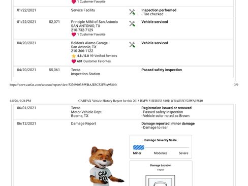 Used 2018 BMW 540i image 5