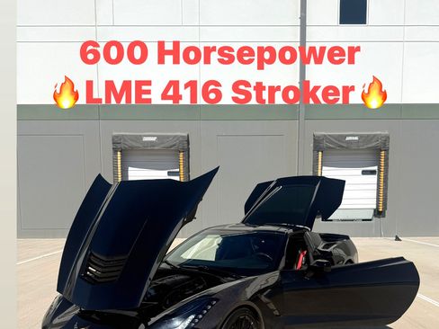 Used 2019 Chevrolet Corvette Stingray Coupe w/ Carbon Flash Badge Package image 1