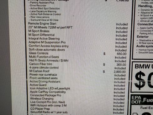 Used 2020 BMW M850i Gran Coupe xDrive w/ Driving Assistance Package image 20