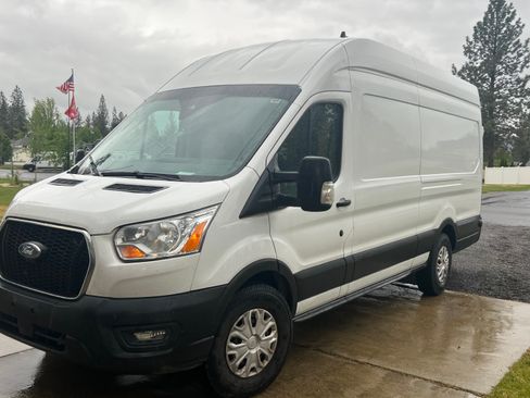 Used 2021 Ford Transit 350 148 High Roof Extended w/ Exterior Upgrade Package RWD image 4