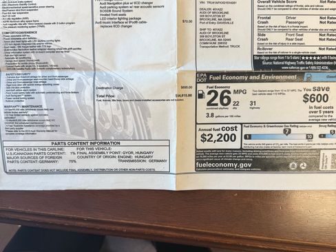 Used 2013 Audi TTS 2.0T Prestige w/ Prestige Pkg image 14