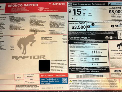 Used 2025 Ford Bronco Raptor image 18