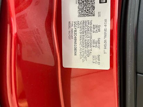 Used 2022 Chevrolet Corvette Stingray Coupe 2D w/ Body-Color Dual Roof Package image 16