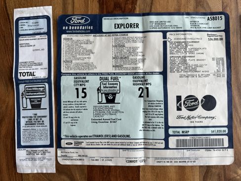 Used 2003 Ford Explorer Limited image 14