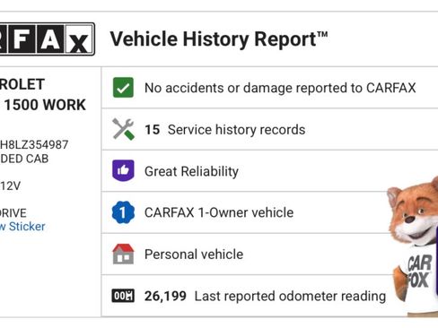 Used 2020 Chevrolet Silverado 1500 W/T w/ WT Value Package image 19