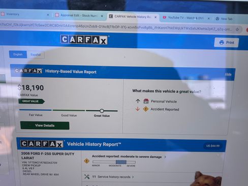 Used 2008 Ford F250 Lariat image 17