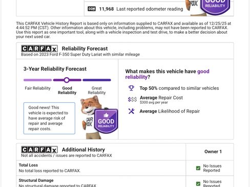 Used 2023 Ford F350 Lariat w/ Chrome Package image 10