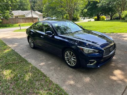 Used 2021 INFINITI Q50 Luxe w/ Cargo Package