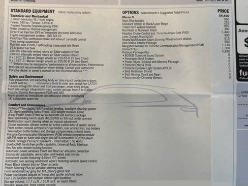 Used 2017 Porsche Macan S AWD/4WD image 30