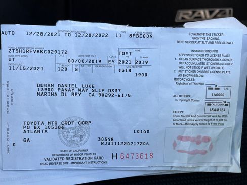 Used 2019 Toyota RAV4 LE image 11