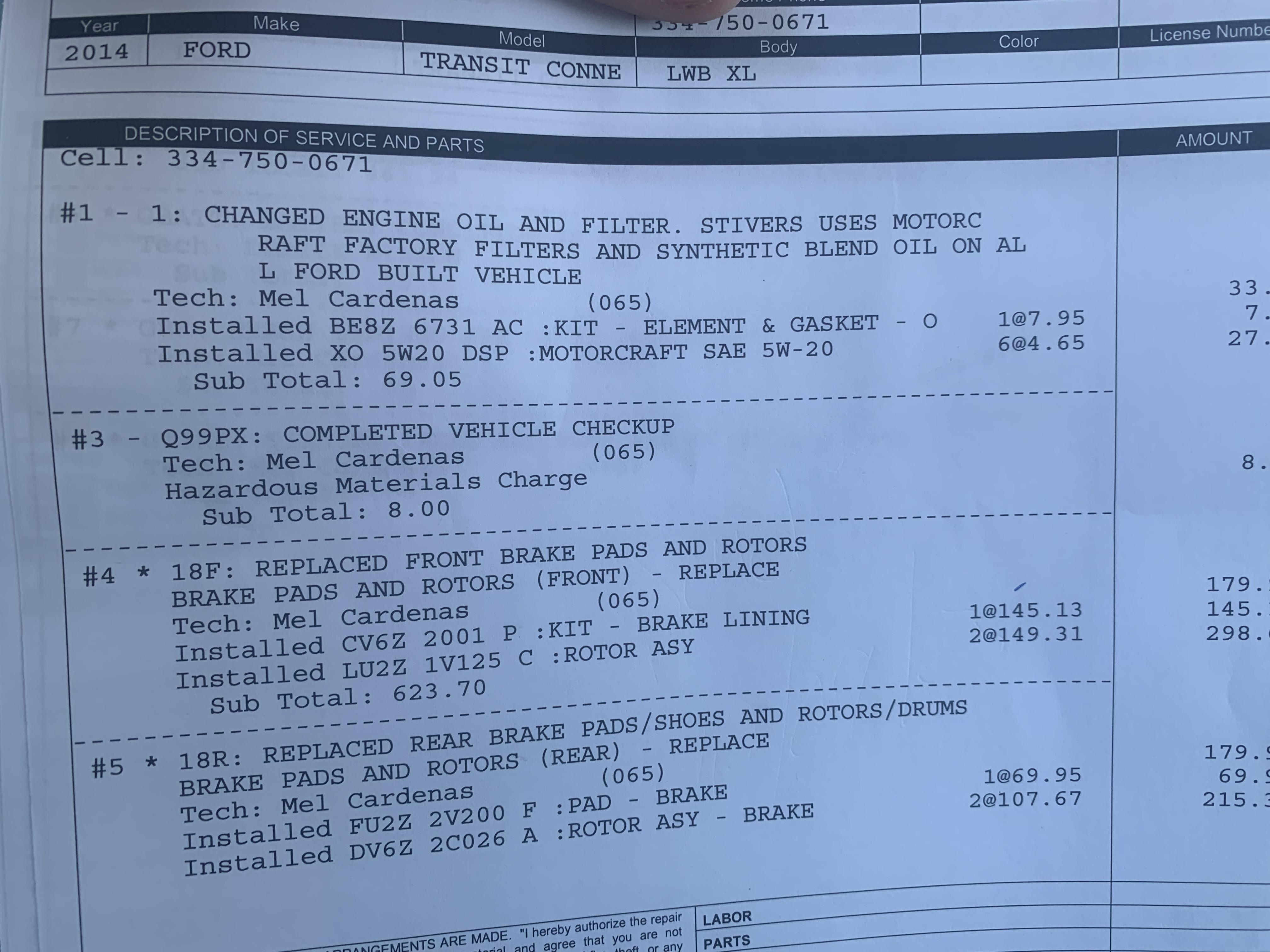 Used 2014 Ford Transit Connect XL FWD image 10