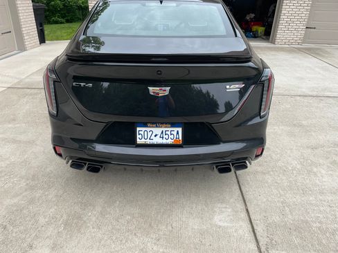 Used 2024 Cadillac CT4 V Blackwing w/ LPO, Red Accent Package RWD image 5