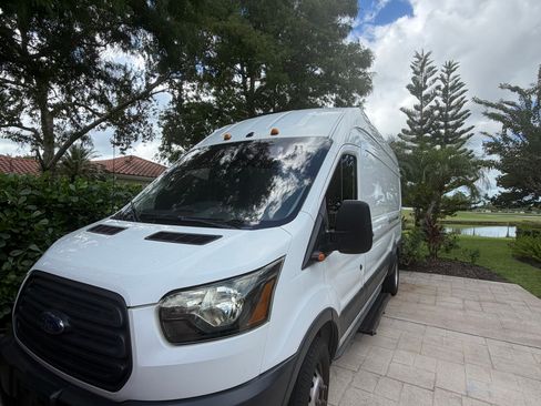 Used 2017 Ford Transit 350 148 High Roof DRW image 8