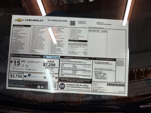 Used 2014 Chevrolet Camaro Z/28 image 16