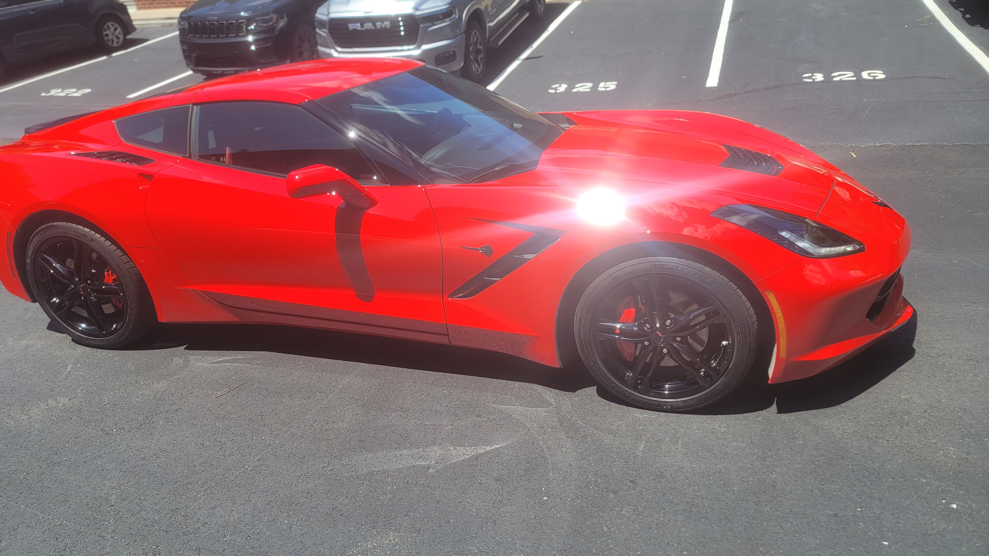 Used 2017 Chevrolet Corvette Stingray Coupe w/ Carbon Flash Badge Package RWD image 14