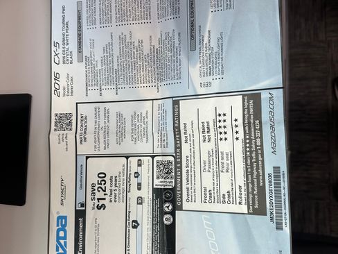 Used 2016 MAZDA CX-5 Grand Touring FWD image 10