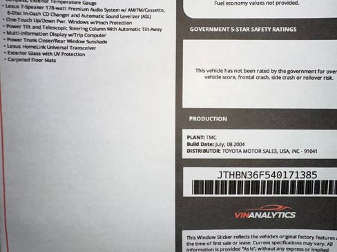 Used 2004 Lexus LS 430 image 31