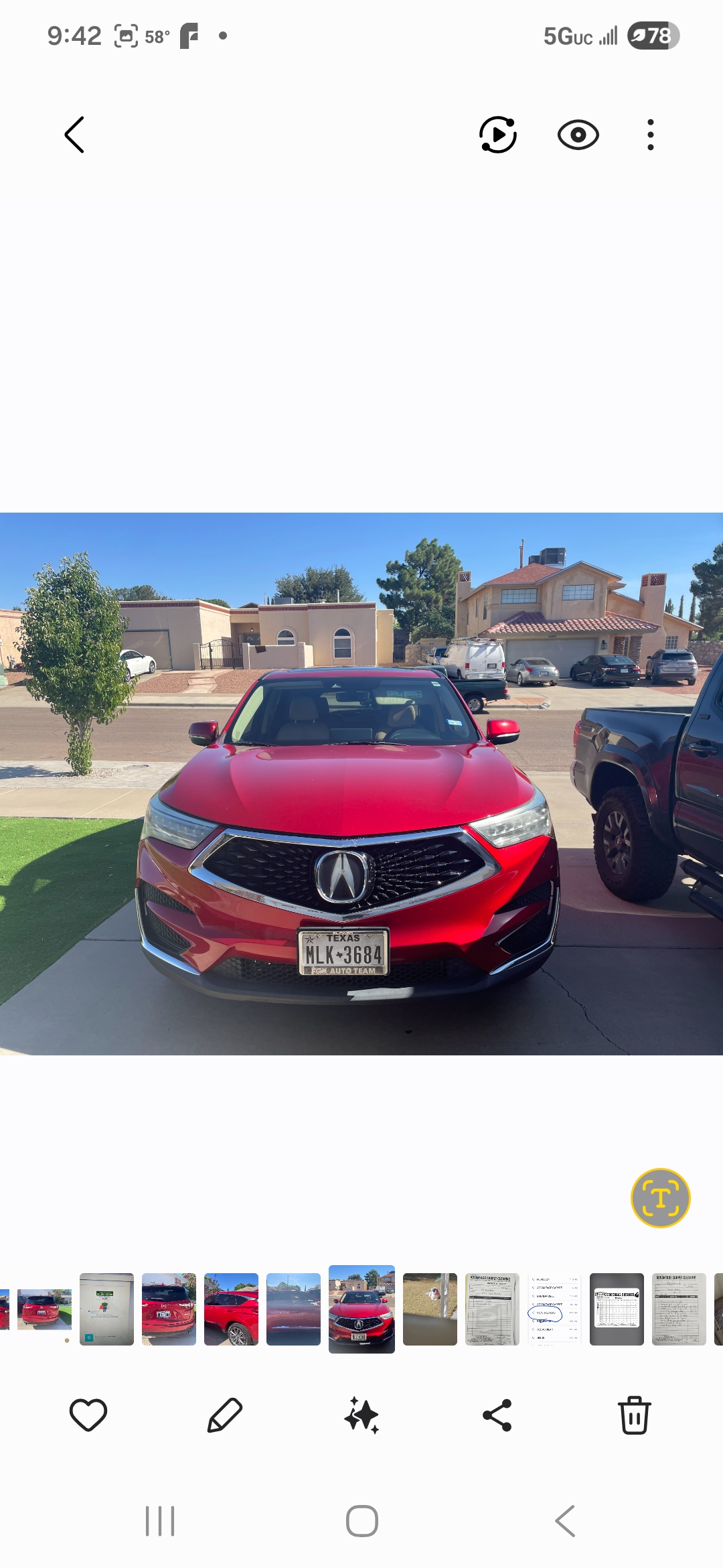 Used 2020 Acura RDX FWD w/ Technology Package image 1