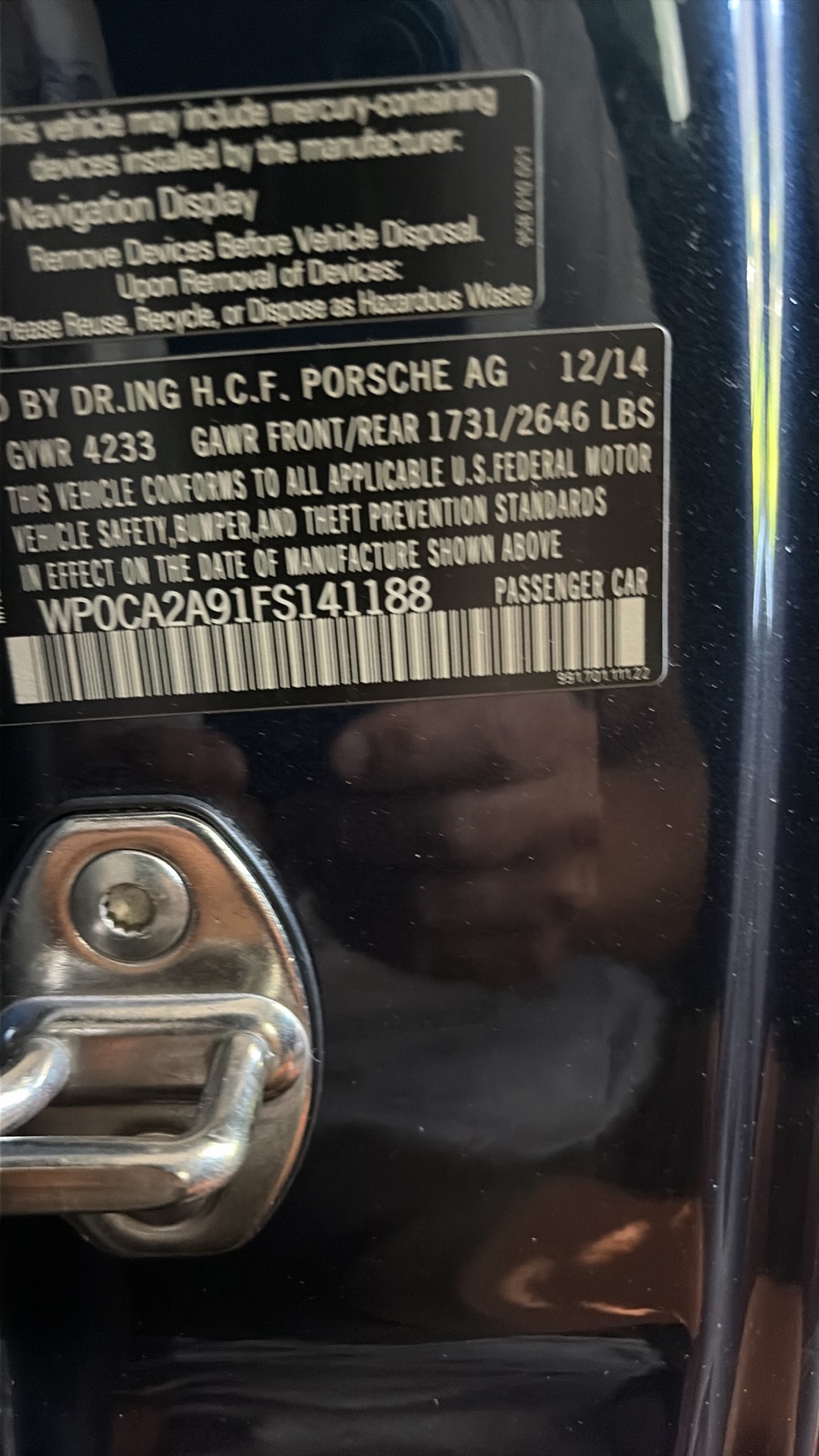 Used 2015 Porsche 911 Carrera 4 AWD/4WD image 9