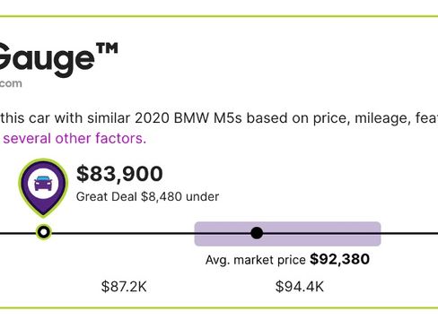 Used 2020 BMW M5 w/ Executive Package image 31